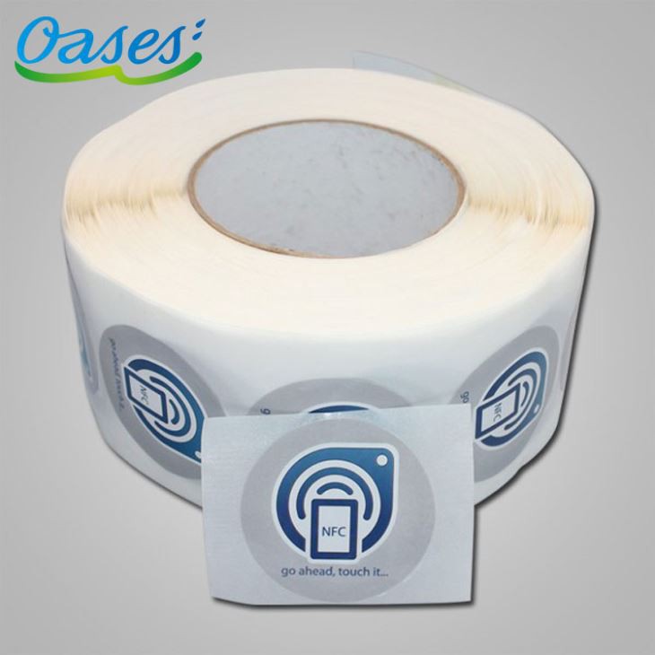 Waterproof Customized Size Passive Rfid Nfc Tag Sticker